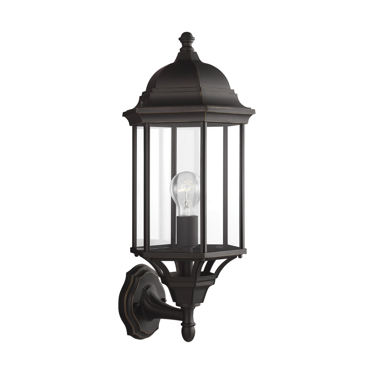 Sevier 22" Up Lantern — Clear