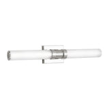 LED Bath Wall Sconce — W: 4.75" × H: 26.75" × D: 4.50"