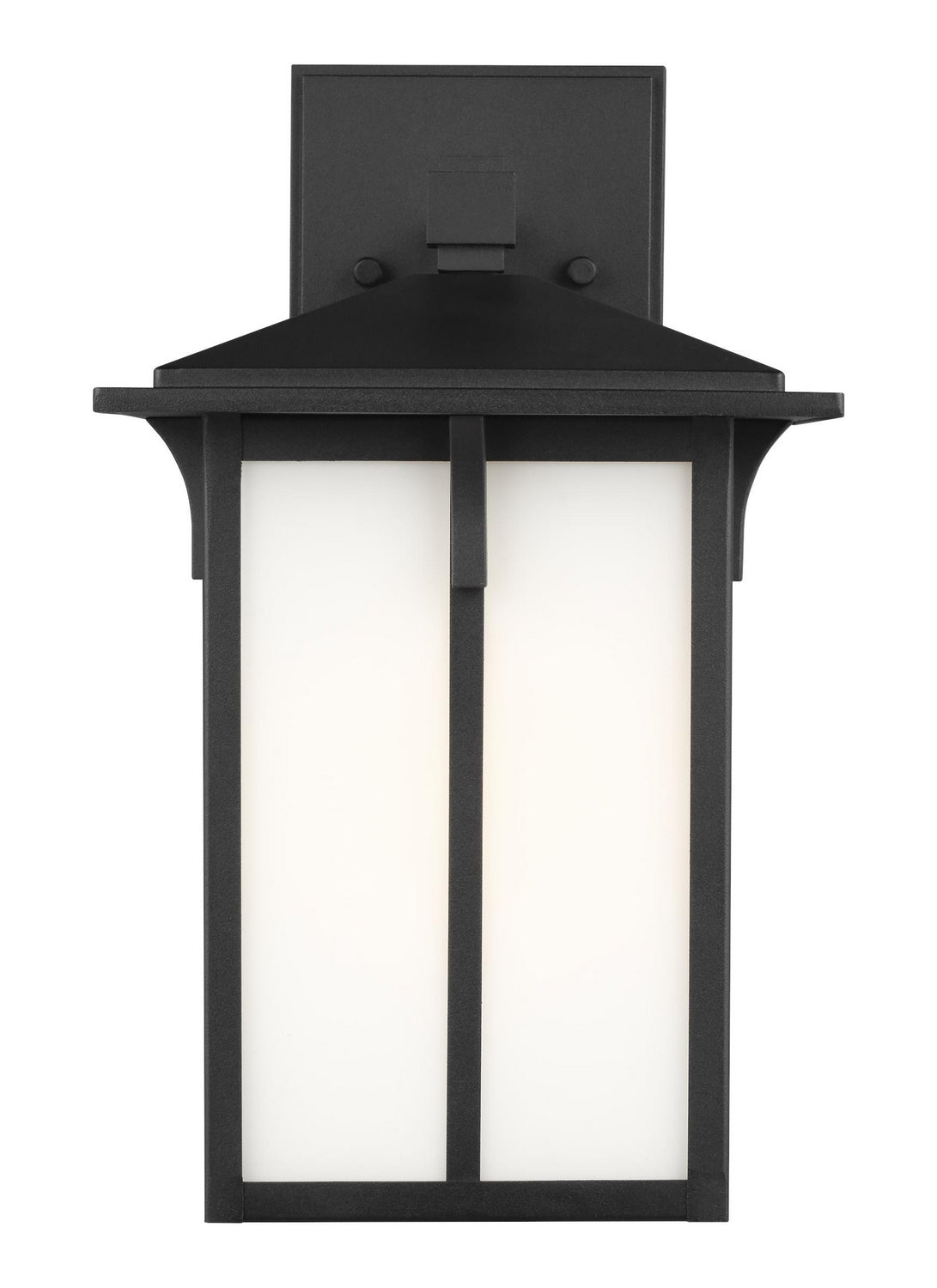 Tomek 14" Lantern — Etched / White Inside