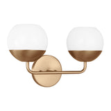 Alvin 2-Light Bath Sconce — 9 W