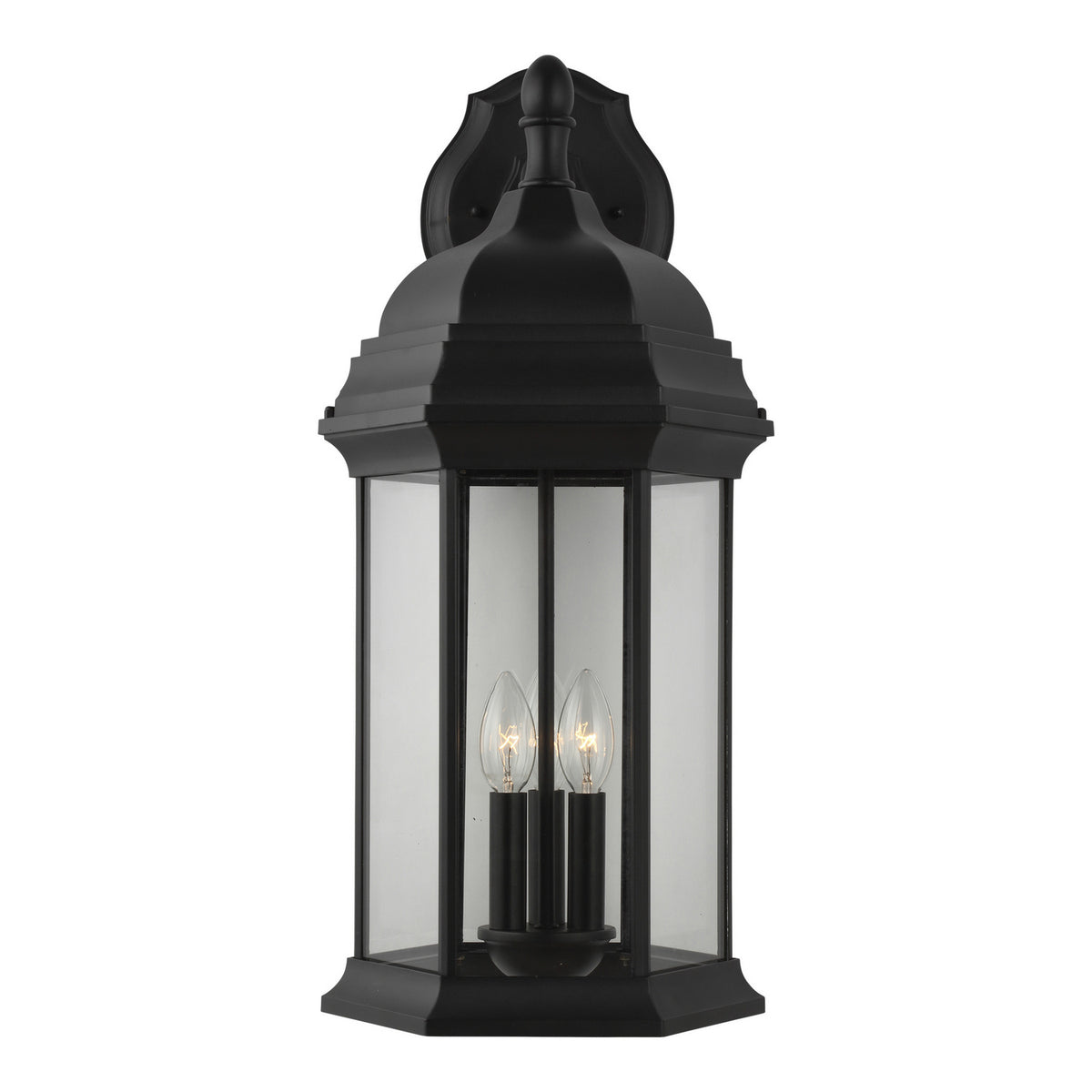 Sevier 23.5" Down Lantern — 3 Light