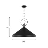 Lyon Large Pendant — 75 W