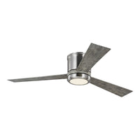 Clarity 52" Semi Flush LED Ceiling Fan