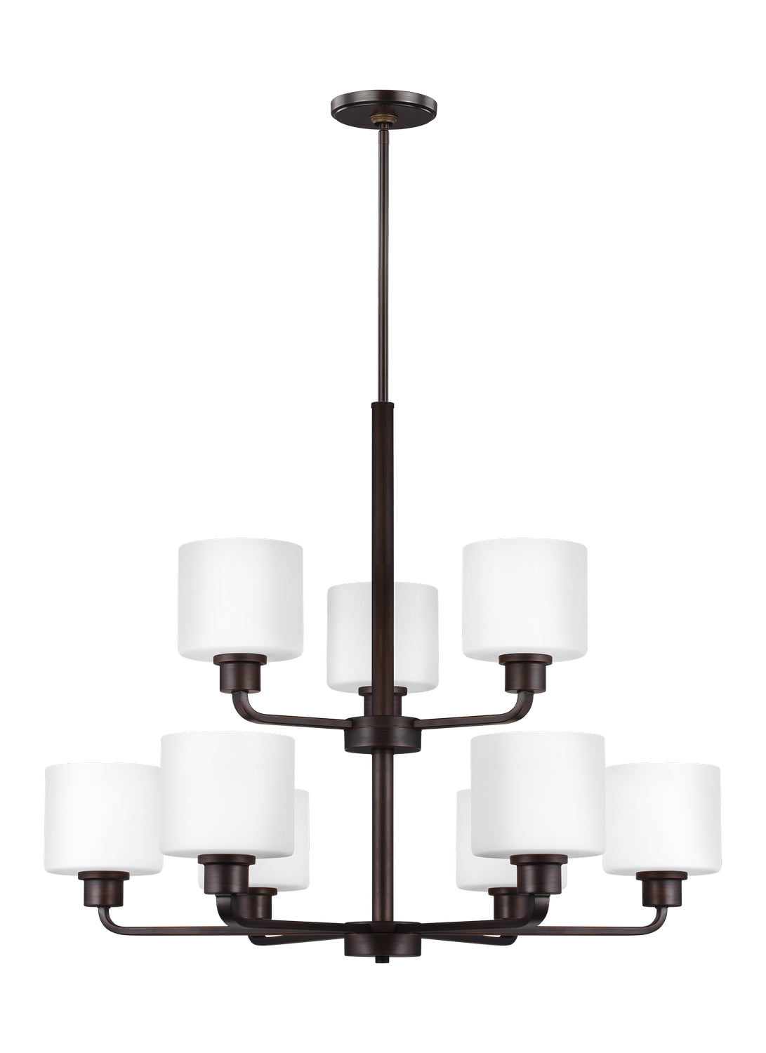 Canfield Nine Light Chandelier