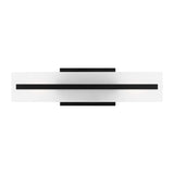 LED Bath Wall Sconce — W: 4.75" × H: 17.88" × D: 4.88"