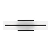 LED Bath Wall Sconce — W: 4.75" × H: 17.88" × D: 4.88"