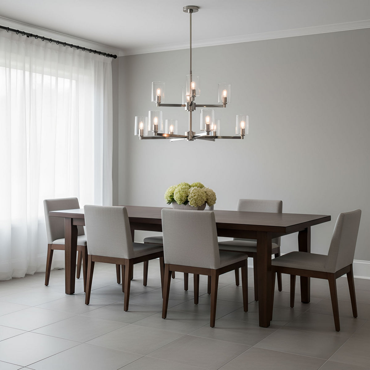 Fullton Nine Light Chandelier