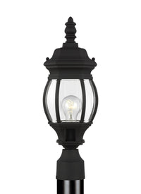 Wynfield Small Post Lantern — Clear Beveled