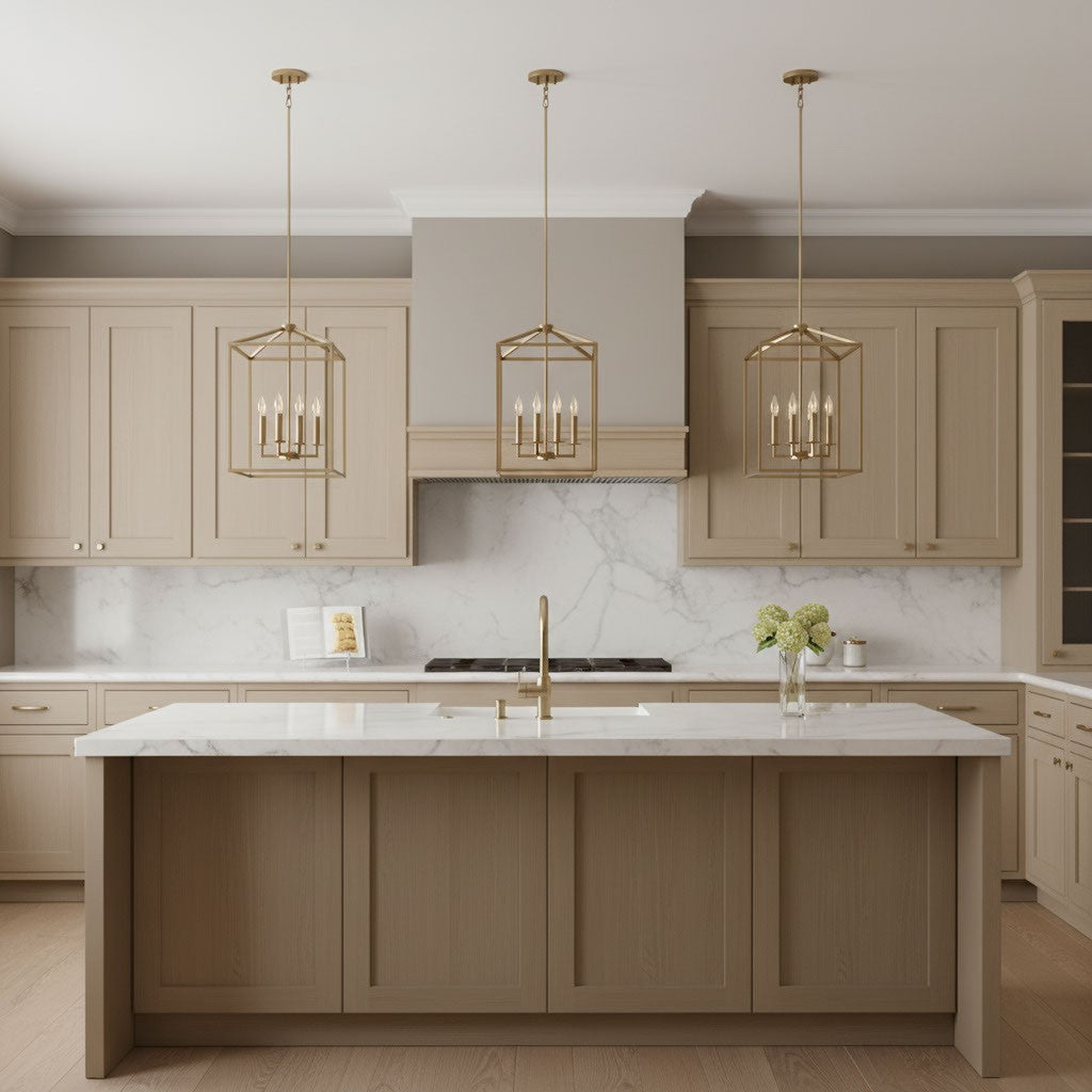 Perryton Four Light Hall/Foyer Pendant — 18.50"