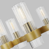 Eight Light Chandelier — 33"