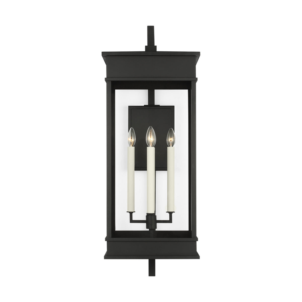 Four Light Outdoor Wall Sconce — 35.13"