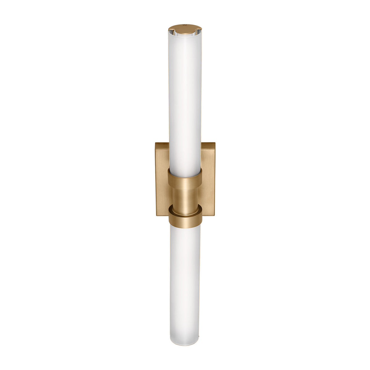 LED Bath Wall Sconce — W: 4.75" × H: 26.75" × D: 4.50"