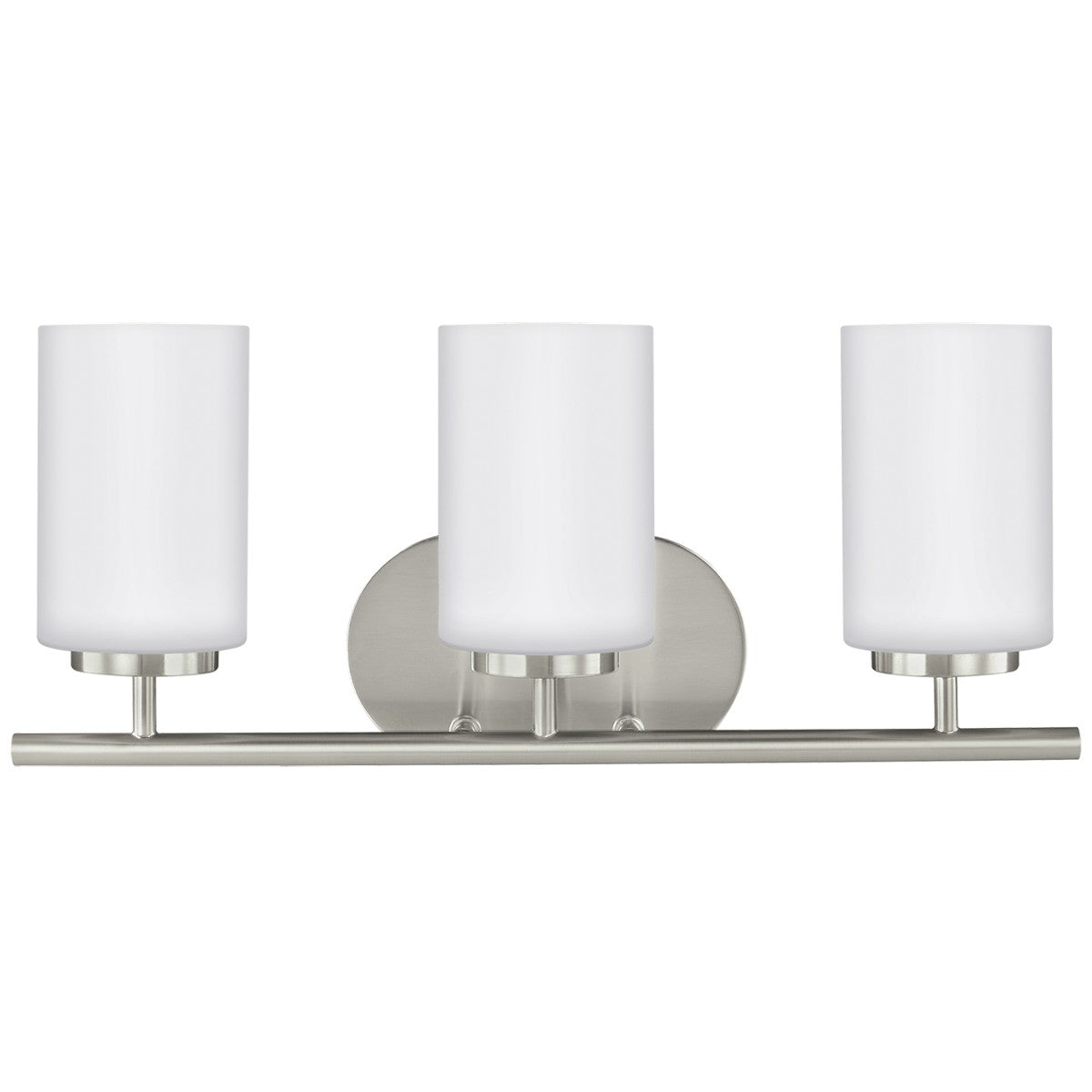 Oslo 3-Light Bath Sconce — Cased Opal Etched