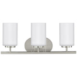 Oslo 3-Light Bath Sconce — Cased Opal Etched