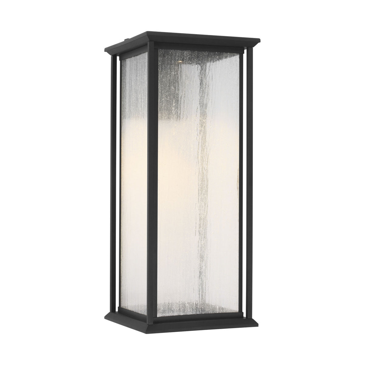 Audley 24" LED Lantern — Distressed Seeded