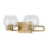 Two Light Bath Vanity — 7.63"