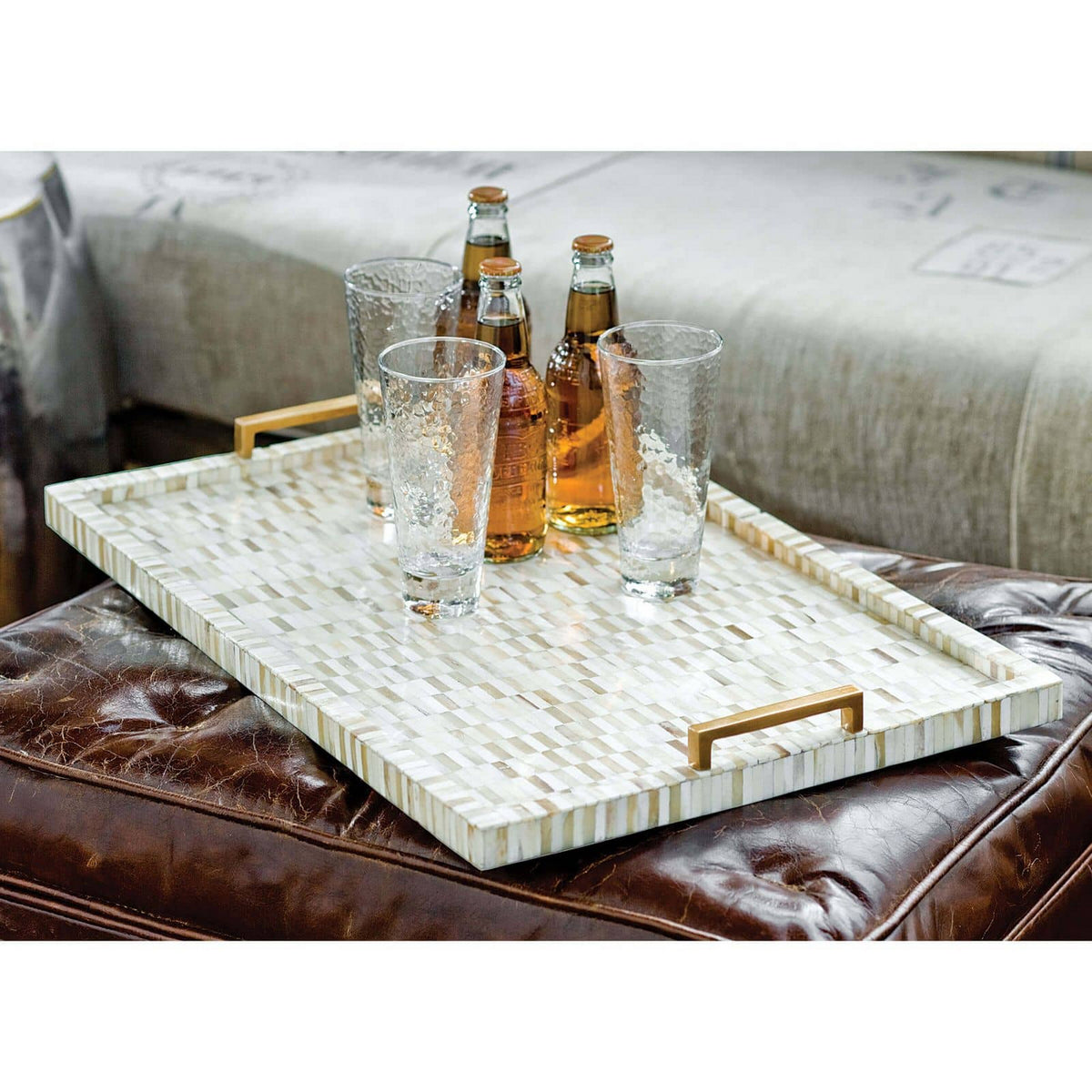 Multi-Tone Serving Tray
