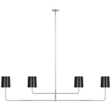 Go Lightly 70" Four Light Linear Chandelier