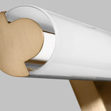 LED Bath Wall Sconce — W: 4.75" × H: 37.75" × D: 4.50"