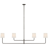 Go Lightly 70" Four Light Linear Chandelier