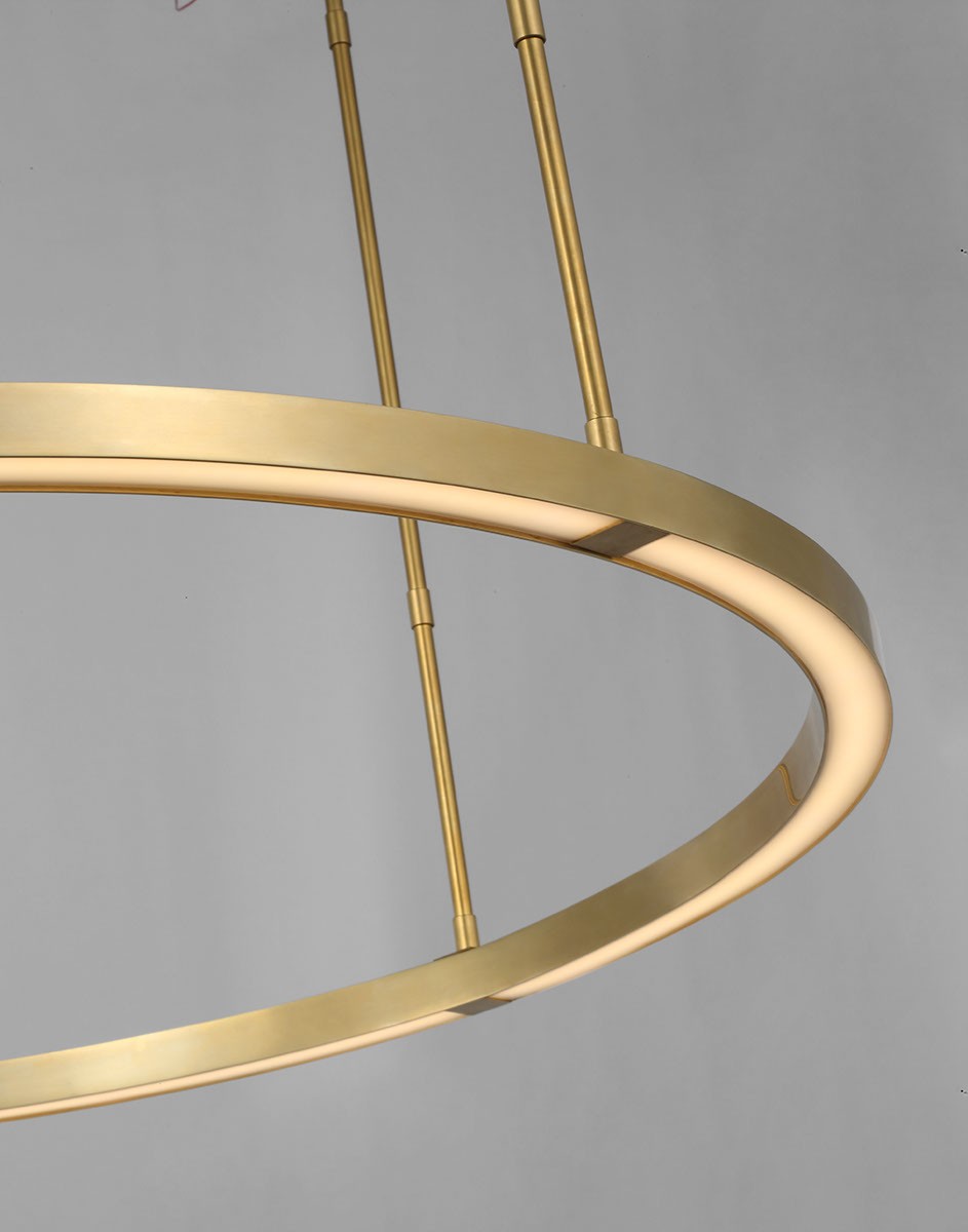 Stagger Ring Large Chandelier
