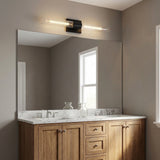 Keaton 30" Vanity Sconce — Clear Fluted