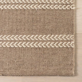 Nate Berkus York Striped Wool Cozy Area Rug
