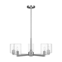 Fullton Five Light Chandelier — 10.38", 60 W