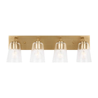 Miles Four Light Bath — Clear