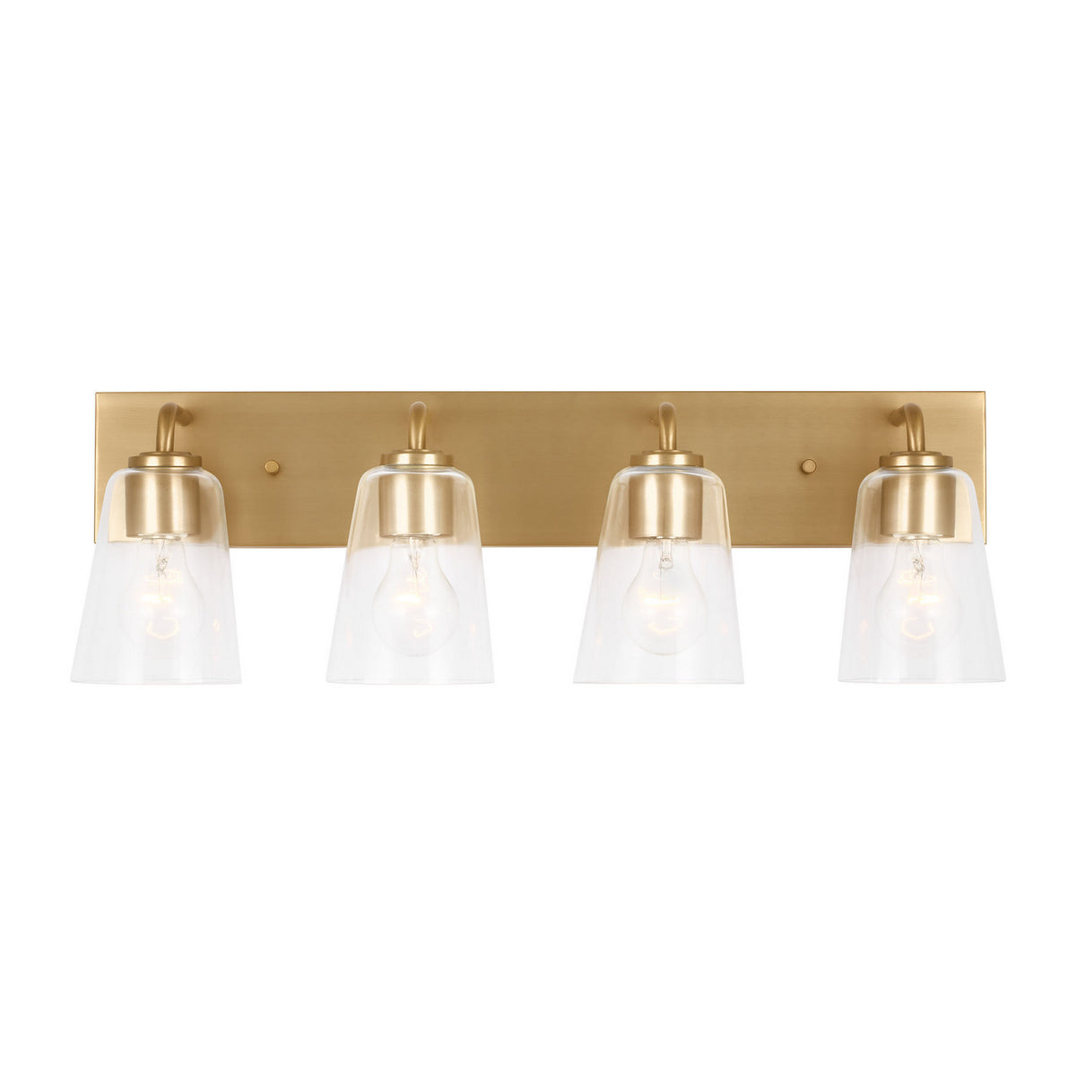 Miles Four Light Bath — Clear