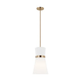 One Light Pendant — 16.50", 800 lm, White