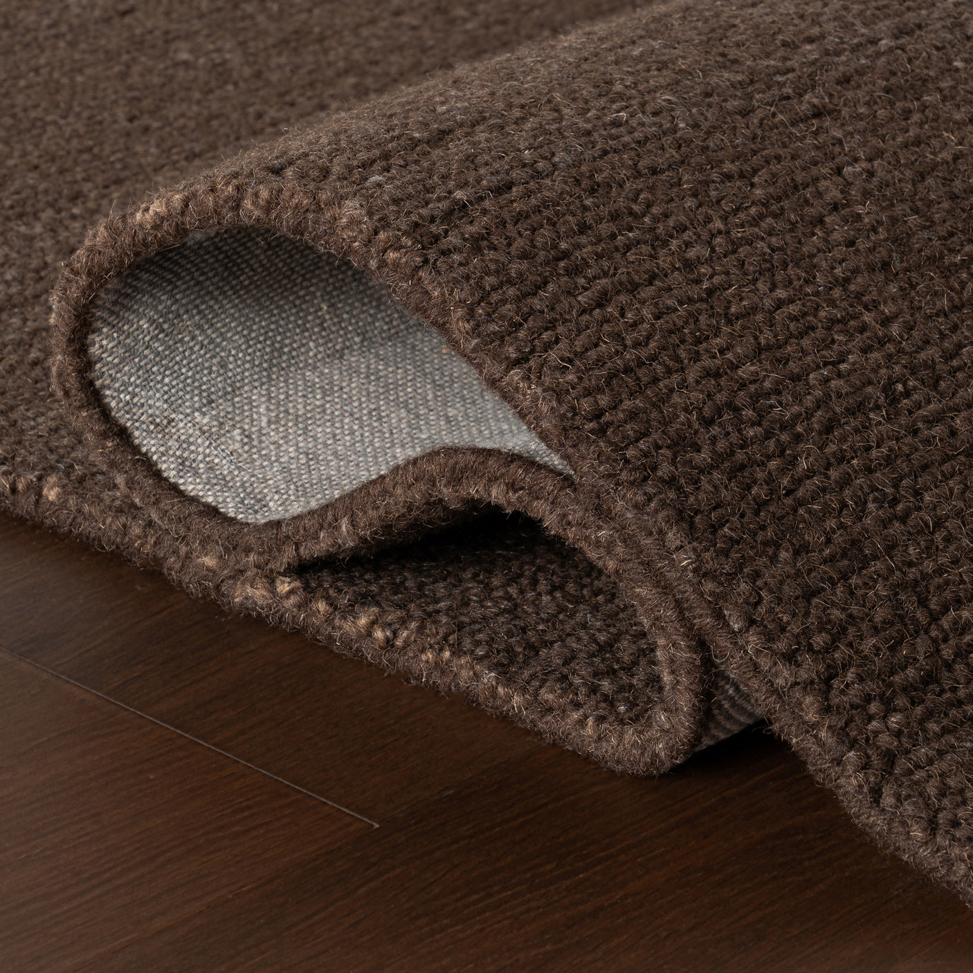 Nate Berkus Hollis Solid Wool Cozy Area Rug