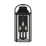 Three Light Outdoor Wall Sconce — 22.50"