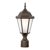 One Light Outdoor Post Lantern — 17.88"