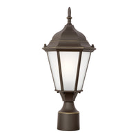 One Light Outdoor Post Lantern — 17.88"
