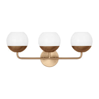 Alvin 3-Light Bath Sconce — 75 W