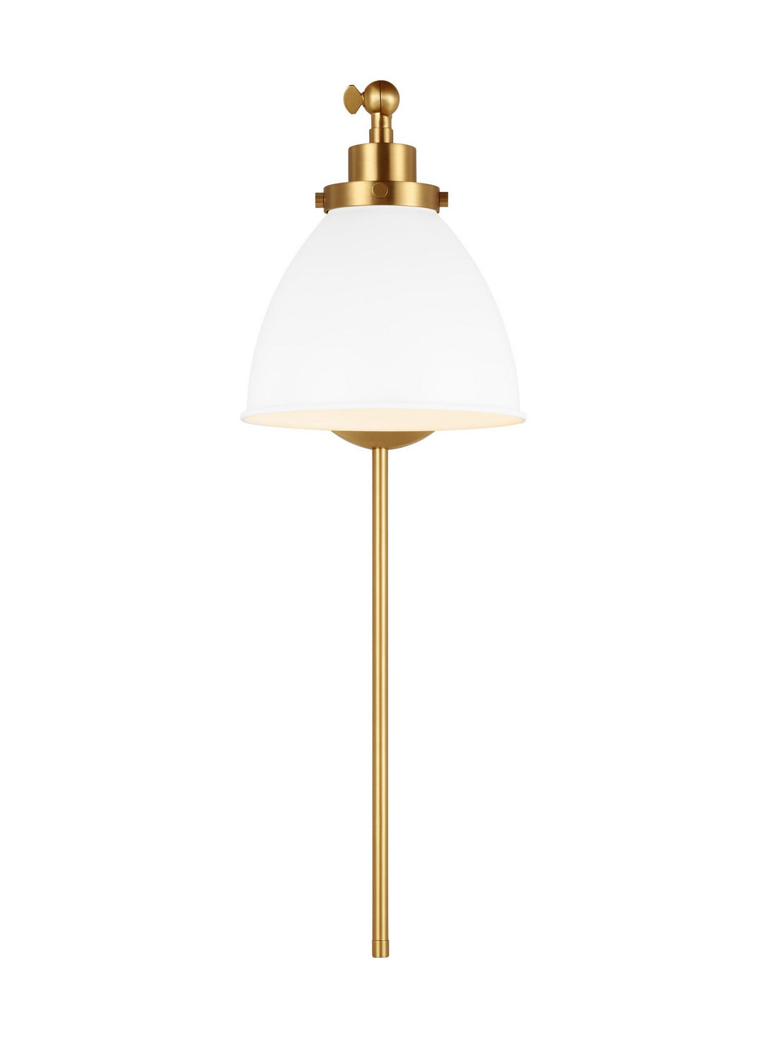 Wellfleet One-Arm Dome Sconce