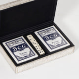 Andres Hair on Hide Playing Card Set