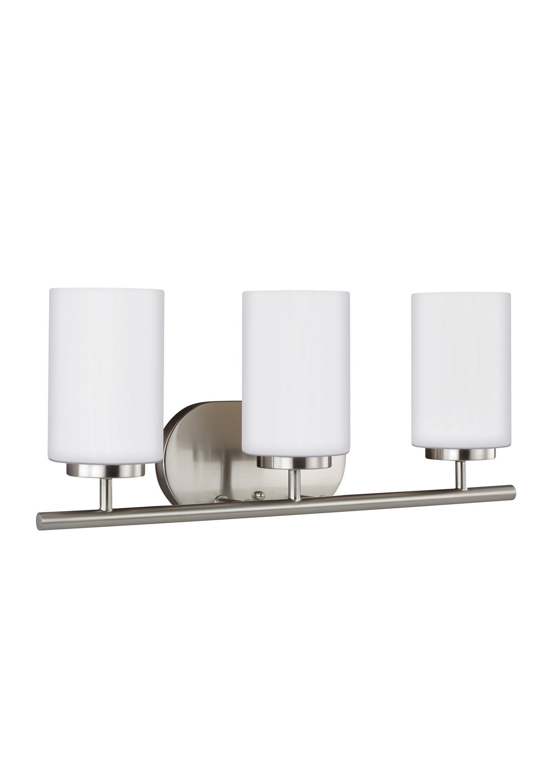 Oslo 3-Light Bath Sconce — Cased Opal Etched