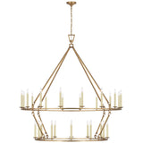 Darlana Oversized Two Tier Chandelier