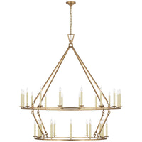 Darlana Oversized Two Tier Chandelier