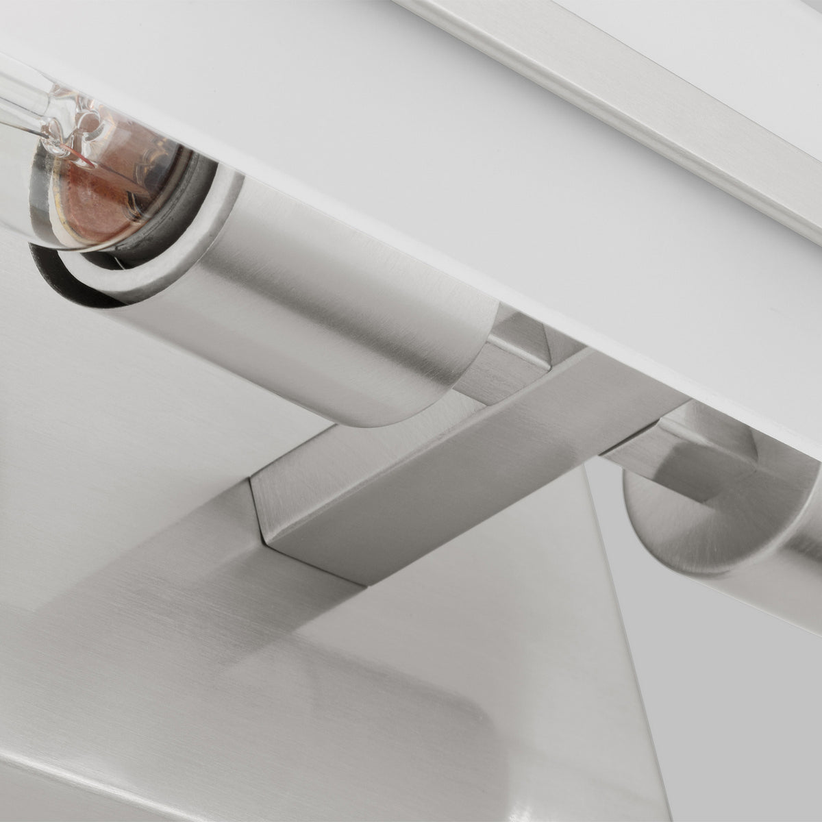 LED Bath Wall Sconce — W: 4.75" × H: 17.88" × D: 4.88"