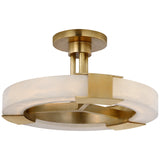 Covet Medium Ring Semi-Flush Mount