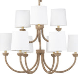 Bimini Nine Light Chandelier
