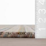 Dash & Albert Brindle Stripe Hand Loom Knotted Wool Rug in Clay, photo 6