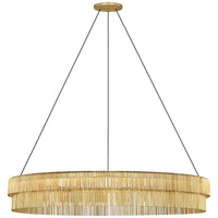 Differo 40" Layered Ring Chandelier