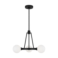 Three Light Chandelier — 14.00", 40 W