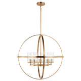 Alturas 5-Light Chandelier — Clear Seeded