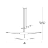 Concorde Six Light Chandelier