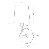 Camilla One Light Wall Sconce